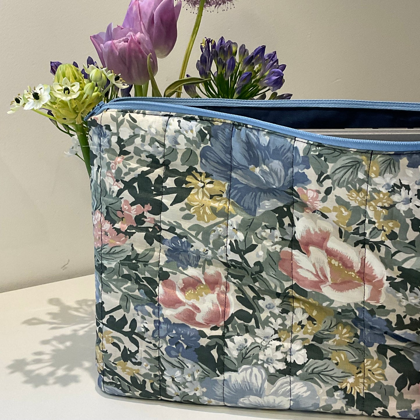 Laptop Sleeve; Sky Blossoms