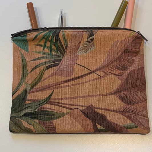 Pencil Case; Verdant Oasis