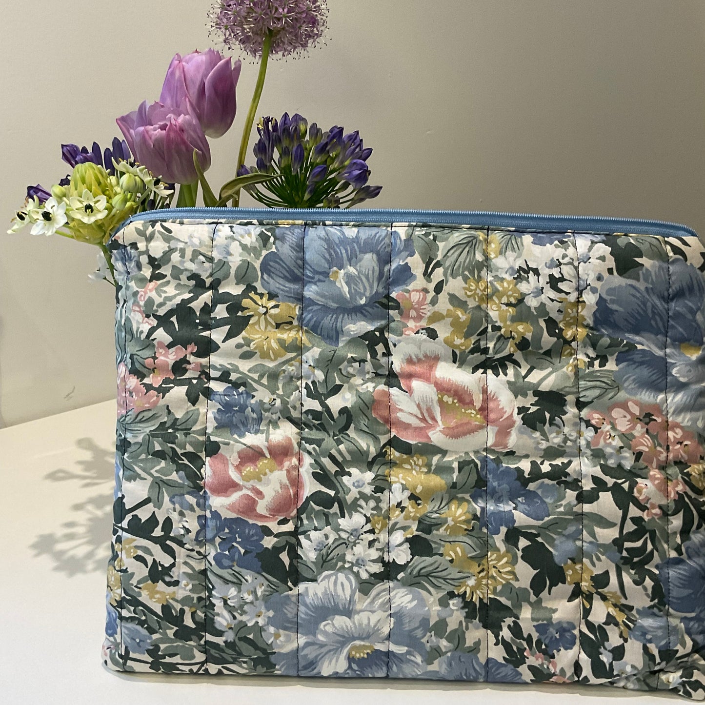 Laptop Sleeve; Sky Blossoms