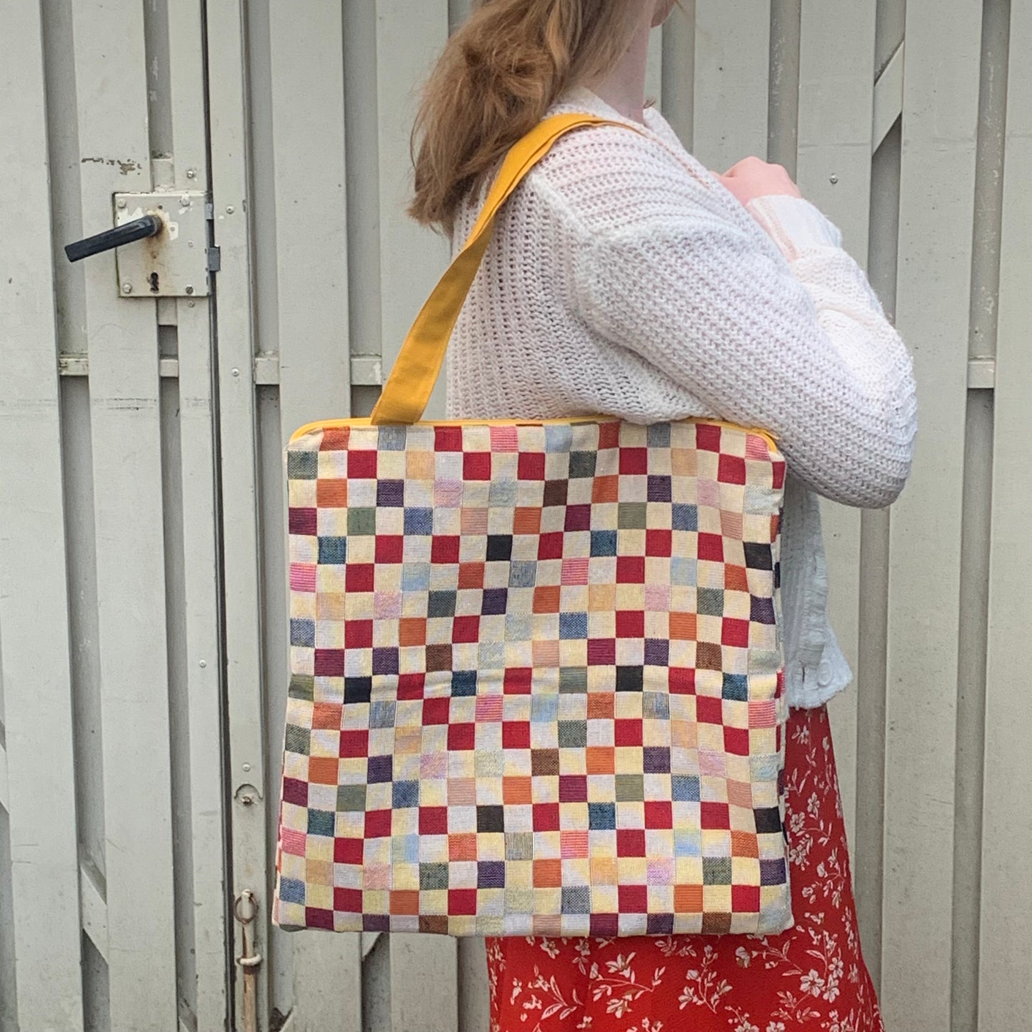 Tote Bag; Groovy Joy